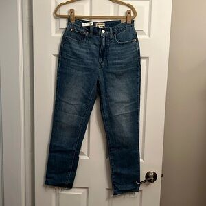 NWT The Perfect Vintage Jean in Earlside Wash: Raw-Hem Edition